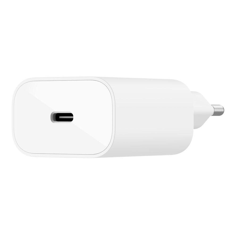 Belkin BoostCharge™ 25W USB-C Ladegerät mit Power Delivery, weiß Belkin BoostCharge™ 25W USB-C Ladegerät mit Power Delivery, weiß